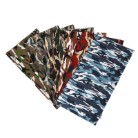 JOYXEON 7PCS 48x48CM Camouflage Katoen Stof DIY Vierkante Stof