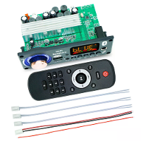 JQ D187BT TPA3116 50W+50W+100W Audioversterkerbord 2.1 Kanaal Bluetooth decoder DC 6V 24V HiFi MP3 speler module USB FM
