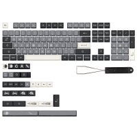 JSJT 133 Keys Space PBT Keycap Set XDA Profile Sublimation Custom Keycaps voor mechanische toetsenborden