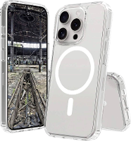 JT Berlin BackCase Pankow Clear Backcover Apple iPhone 16 Pro Transparant Inductieve lading