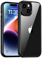JT Berlin Pankow Hybrid Backcover Apple iPhone 15 Plus Zwart, Transparant