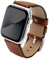 JT Berlin Watchband Charlie Horlogeband 44 mm, 40 mm, 47 mm, 43 mm, 45 mm, 46 mm, 42 mm, 41 mm M Bruin, RVS