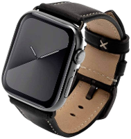 JT Berlin Watchband Charlie Horlogeband 42 mm, 44 mm, 45 mm, 49 mm M Zwart Watch Series 1, Watch Series 2, Watch Series 3, Watch Series 4, Watch Series 5,