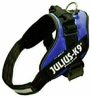 Julius K9 Power Harnas Voor Hond/tuig Voor Voor Labels Blauw Maat 0/58 76 Cm