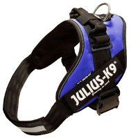 Julius K9 Power Harnas Voor Hond/tuig Voor Voor Labels Blauw Maat 1/66 81 Cm