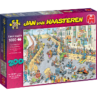 Jumbo De Zeepkistenrace   de 200ste unieke plaat! 1000 Stukjes
