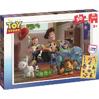 Jumbo Disney   Toy Story puzzel 50 stukjes + stickervel