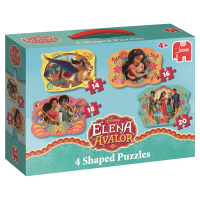 Disney Elena van Avalor 4in1 vormpuzzels