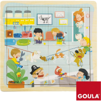 Goula   Bij de dierenarts puzzel