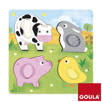 Goula   Boerderijdieren voelpuzzel