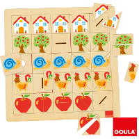 Jumbo Goula   Helftenpuzzel 45 stukjes