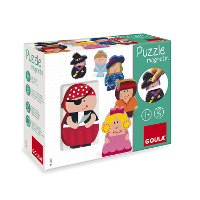Goula   Magnetische puzzelstukkken personages