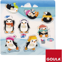 Goula   Pinguïns noppenpuzzel