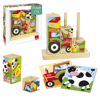 Goula   Boerderij stapelpuzzel