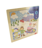 Goula   Winter puzzel