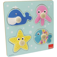Jumbo Goula   Zee noppenpuzzel 4 stukjes