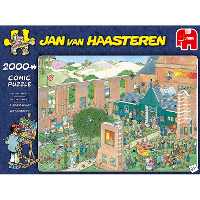Jumbo Jan van Haasteren   De Kunstmarkt puzzel 2000 stukjes