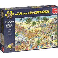Jumbo Jan van Haasteren   De oase puzzel 1500 stukjes
