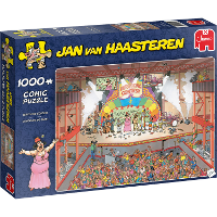 Jumbo Jan van Haasteren   Eurosong Contest puzzel 1000 stukjes