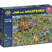 Jumbo Jan van Haasteren   Food Truck Festival Puzzel 1500 stukjes