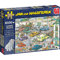 Jumbo Jan van Haasteren   gaat winkelen Puzzel 1000 stukjes