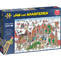 Jumbo Jan van Haasteren   Het Dorp van de Kerstman 5000 stukjes