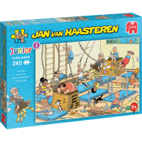 Jumbo Jan van Haasteren Junior   Apenkooien Puzzel 240 stukjes