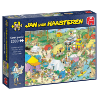 Jan van Haasteren   Kamperen in het bos puzzel