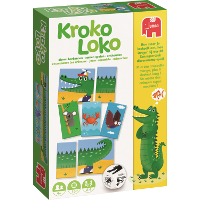Jumbo Kroko Loko Nederlands, Frans, 2   4 spelers, 15 minuten, Vanaf 4 jaar