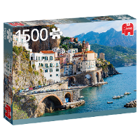 Jumbo puzzel Amalfikust Italië   1500 stukjes