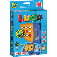 Jumbo Ludo 2in1 reisspel Meertalig, 2   4 spelers, 30 minuten, Vanaf 4 jaar