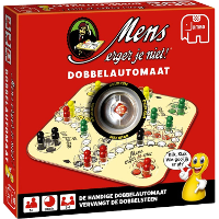 Jumbo Mens Erger Je Niet! Dobbelautomaat Bordspel Nederlands, Frans, 2   4 spelers, 30 minuten, Vanaf 5 jaar