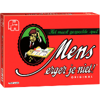 Jumbo Mens Erger Je Niet! Original Bordspel Nederlands, Frans, 2   4 spelers, 30 minuten, Vanaf 6 jaar