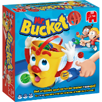 Jumbo Mr. Bucket Behendigheidsspel Nederlands, Frans, 2   4 spelers, 15 minuten, Vanaf 3 jaar