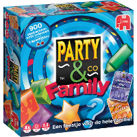 Jumbo Party & Co Family Partyspel Nederlands, 3   15 spelers, 25   50 minuten, Vanaf 8 jaar