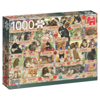 Francien jubileumkatten puzzel
