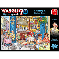 Jumbo Wasgij? Mystery 18   Een snelle hap! Puzzel 1000 stukjes
