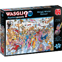 Jumbo Wasgij? Mystery 22   Winterspelen! 1000 Stukjes