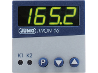 Jumo iTRON 16 PID Temperatuurregelaar Pt100, Pt1000, KTY11 6, L, J, U, T, K, N, S, R, B  200 tot +1820 Â°C Relais 3 A, Transistor (l x b x h) 48 x 48 x 48 mm