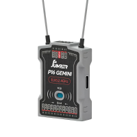 Jumper P16 ELRS 2.4GHz 16CH PWM Gemini ontvanger met dubbele antenne voor RC vliegtuig met vaste vleugel