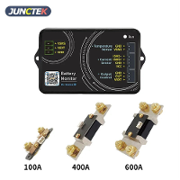 JUNCTEK Batterijmonitor Bluetooth KL F DC 0 120V 0 600A Batterijtester Spanning Stroom VA Meter Batterij Coulomb Meter C