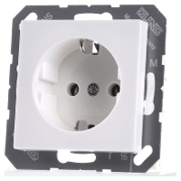 Jung A1520NWW Wandcontactdoos Inzetstuk 1 voudig Alpine wit 1 stuk(s)