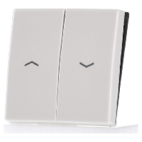 Knop Jung AS591 5P 1 voudig Inzetstuk CrÃ¨me