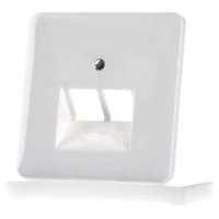 Jung CD569 2UAWW Netwerkdoos Afdekking 2 voudig Alpine wit 1 stuk(s)