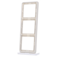 Afdekking Jung CD583W 3 voudig Frame CrÃ¨me wit