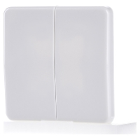 Jung CD595WW Serieschakelaar, Serietoets Afdekking 1 voudig Alpine wit 1 stuk(s)