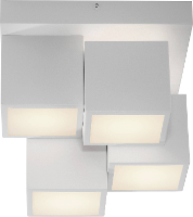 Just Light 14114 16 TETRIS LED plafondlamp LED LED vast ingebouwd 17 W Wit