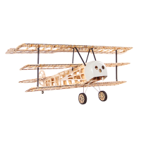 JWRC Fokker Dr.1 Rode Baron 1020mm Spanwijdte Balsa Hout Triplane RC Vliegtuig Oorlogsvogel KIT