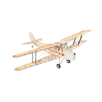 JWRC Havilland DH 82 Tiger Moth 1020mm Wingspan Balsa Hout Tweedekker Trainer RC Vliegtuig KIT