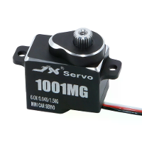 JX PDI 1001MG 10g Micro Coreless Volledige Aluminium Behuizing Metaal Gear RC Servo voor RC Auto's Voertuigmodellen